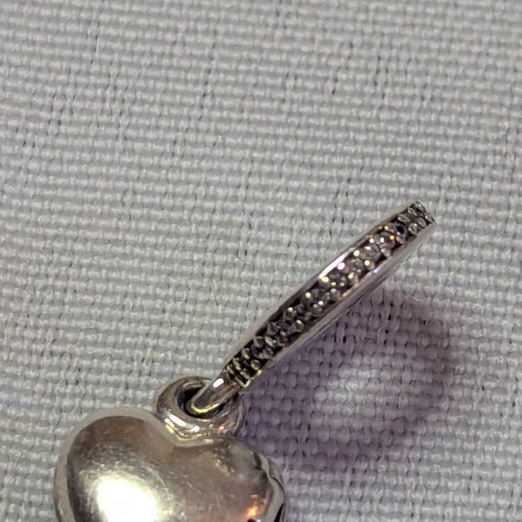 Pandora Angel Wings Dangle with Pink Enamel Locket Charm - Picture 10 of 13